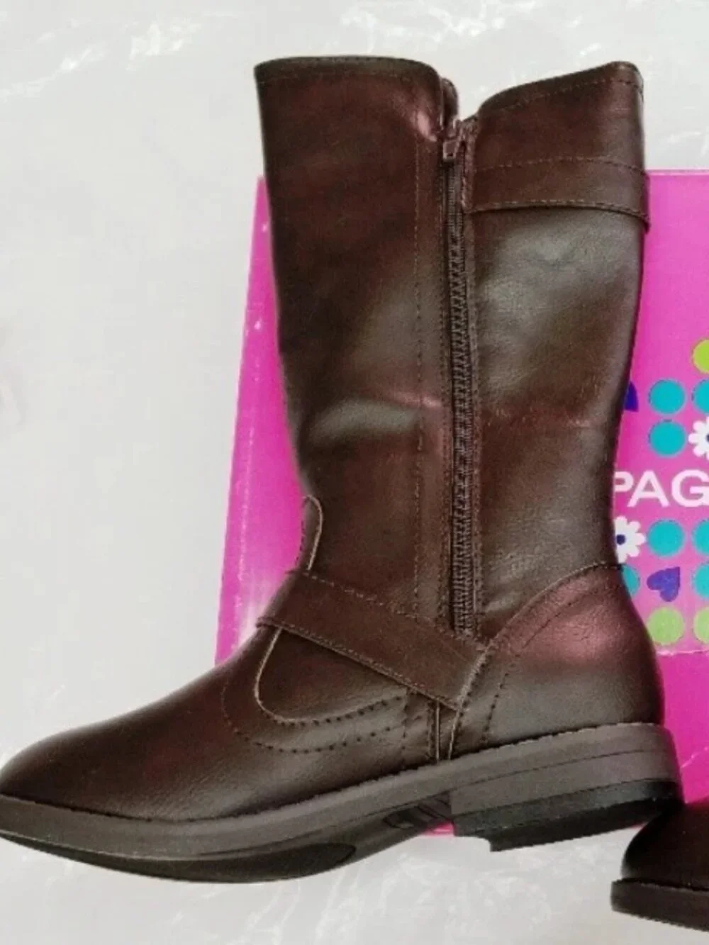 Rampage Girl's Jennie Fashion Riding Boots, Size 1M & 3M - New in Box